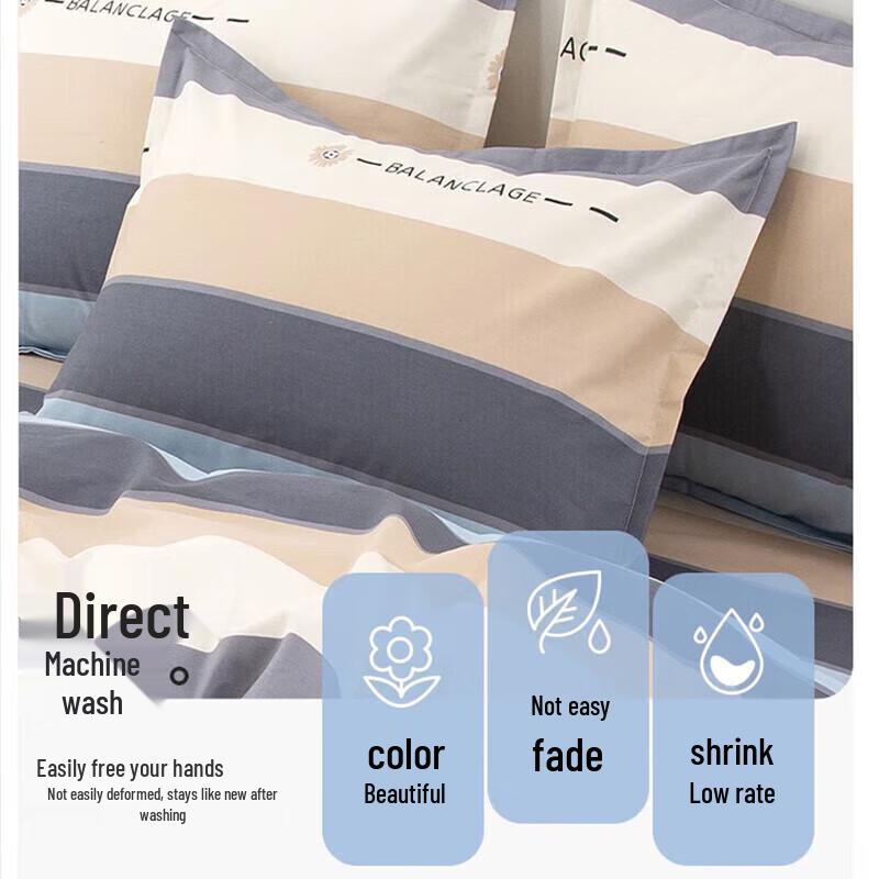 Aivi Pure Cotton Pillowcase Pair