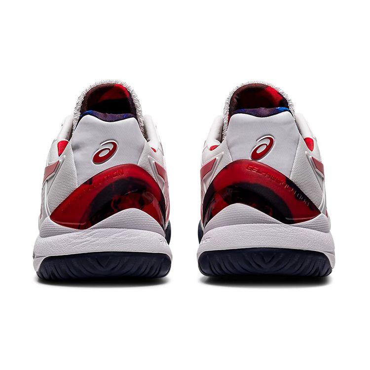 Asics Gel Resolution 8 LE White Classic Red Men Sneakers 1041A292-110