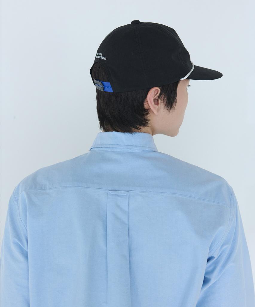 Deossingindeeodeeo 5 Panel Rope Cap Black