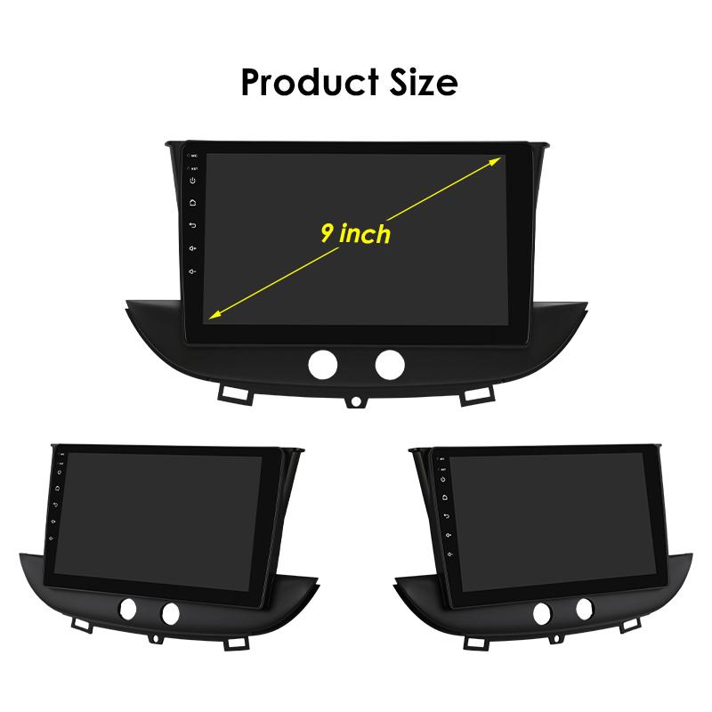 Ossuret Snapdragon Intelligent Screen Car Radio for Opel Grandland X 2016 - 2020 Crossland X Multimedia Stereo Video Player Carplay Android Auto GPS