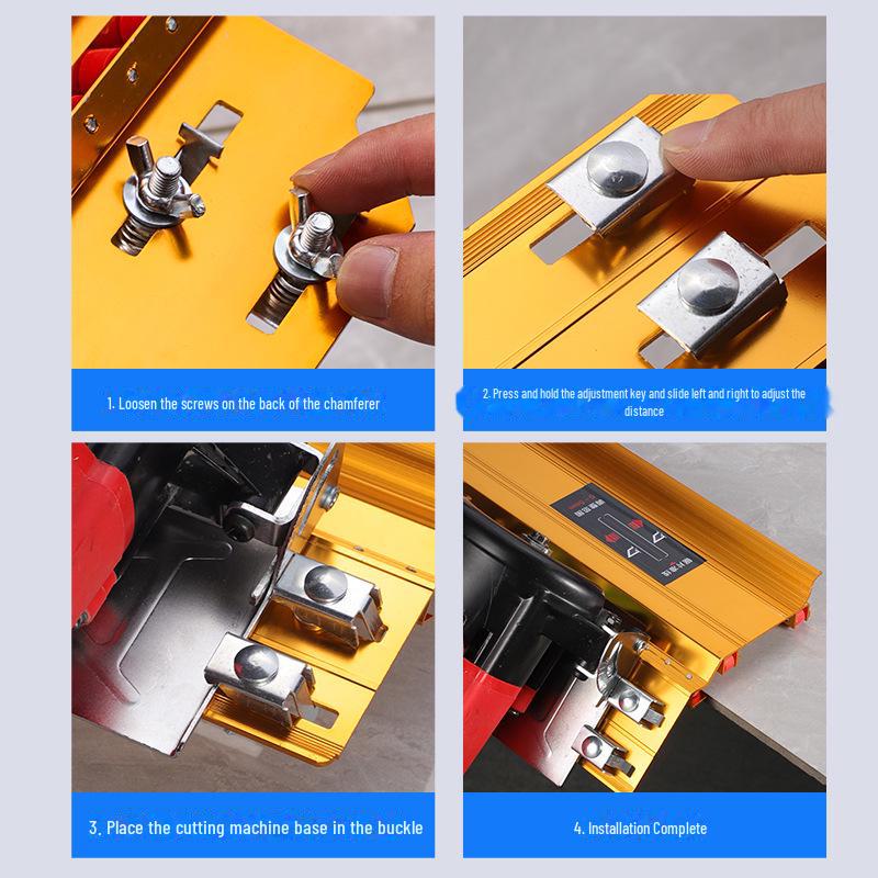 Kompakt 45° Açı Taşlama Makinesi Fayans Kesici