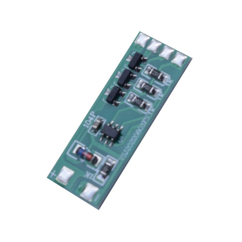 Penkeef 5pcs 3-12V Flashing LED Light Module Red Blue Pair Flashing Suitable for Car Model Bicycle Electric Car Safety Light