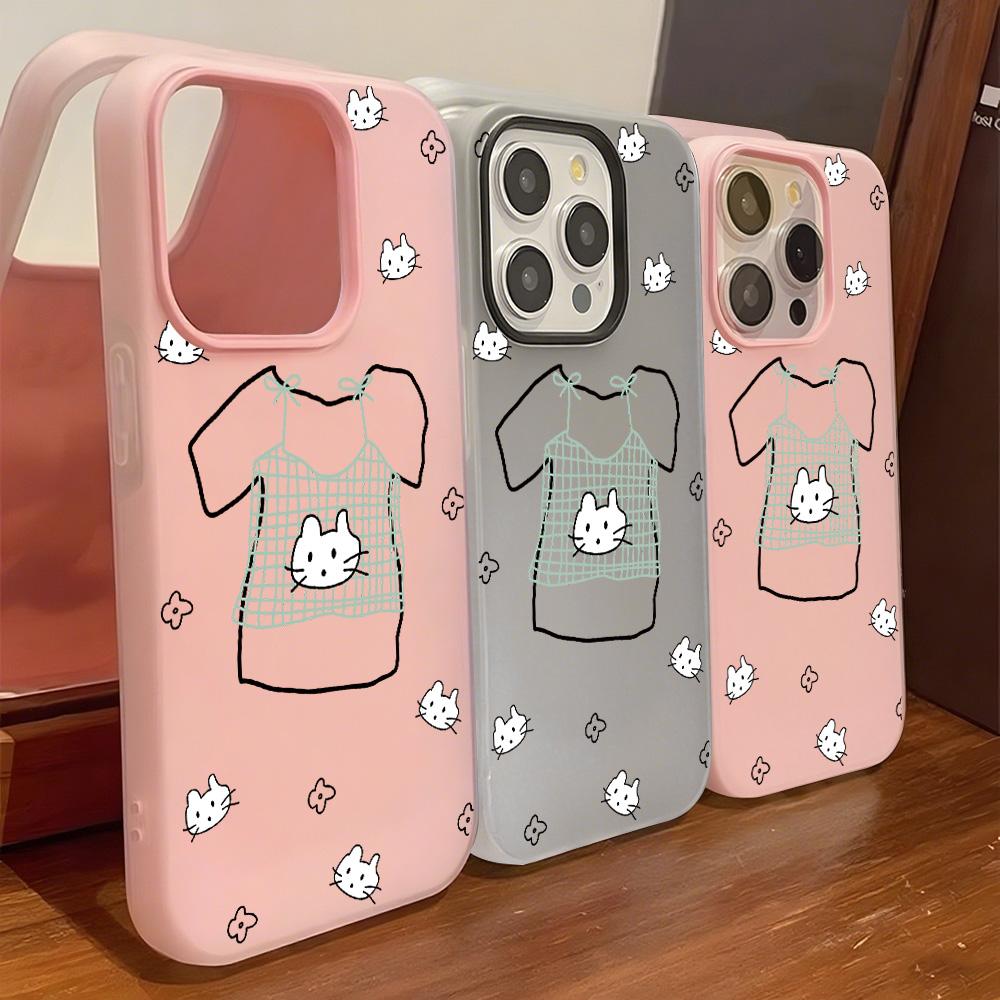 Bemalte Handyhülle für iPhone 15 11 13 14 für 15 16 Pro Max 12 13 16 Pro Niedlich Fasion Lustig Lanyard Handyhülle Neueste Top-Selling-Empfehlungen