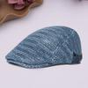 Newsboy Caps British Western Style Portable Good-looking Design Narrow Brim Men Hat for Daily Wear