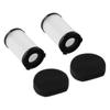 Replacement Filter Set Compatible with For TECHWOOD Vacuum Cleaners TAS Series