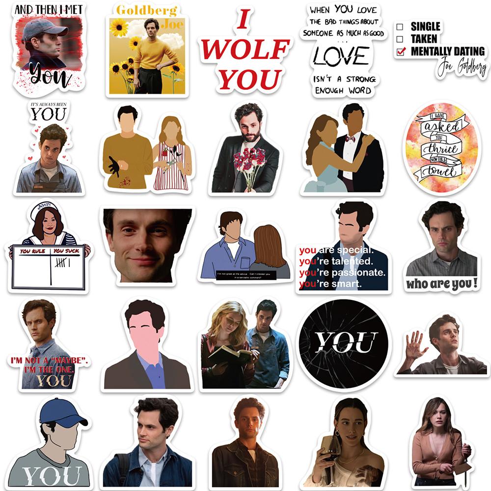 TV Show Vinyl Waterproof Stickers for Laptop Skateboard Guitar Computer Phone