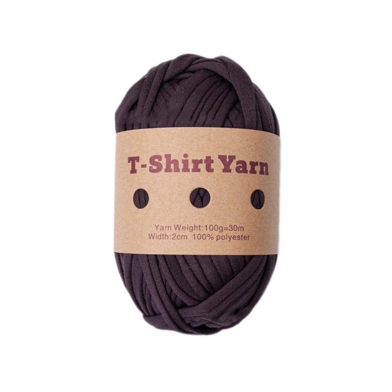 

Yarn Knitting Yarn Multicolor Polyester Strips for DIY Crochet Project for Making Bags,Coasters Basket Cushions