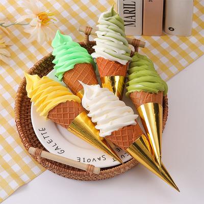 INS Simulation Ice Cream Fake Cake Artificial Food Children Toys Wedding Party Bakery Dessert Window Decoration Photography Prop