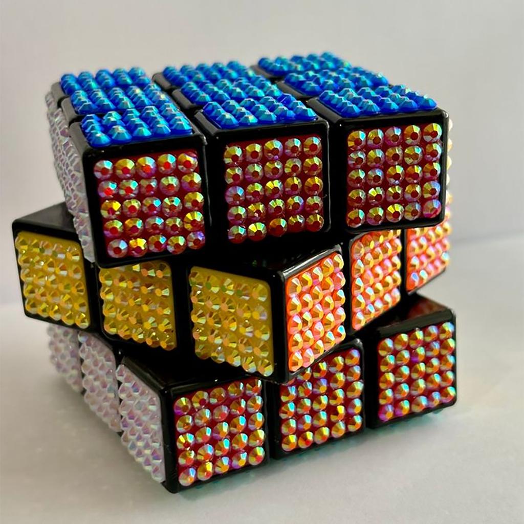 1pc Diamond Cube, Intellectual Toy, 5.2*5.2 Puzzle Cube To Exercise Intelligence and Hands-On Ability, Perfect Birthday