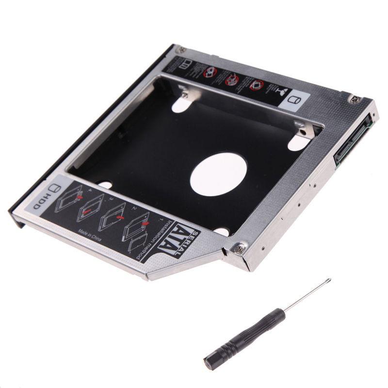 2nd Hard Drive HD SSD Caddy for Dell Precision M4600 M6400 M6500 M6600 3300 1340