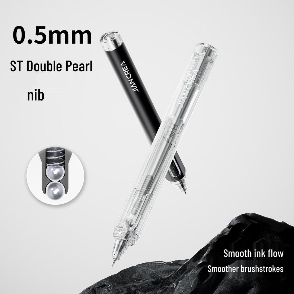 Jianchuang Kompakter Ausziehbarer Stift: Elegantes, exquisites Schreibgerät für Schüler, praktische Taschengröße.