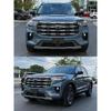 FASTCHE Front License Plate Frame Compatible with 2025 2026 Ford Explorer Front Bumper License Tag Plate Holder Mounting Bracket Replace #