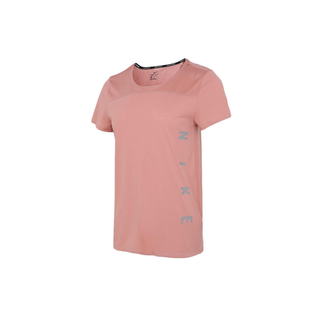 (WMNS) Nike Dri-FIT Logo Printing Quick Dry Pink/Red Women s DA1247-685 M