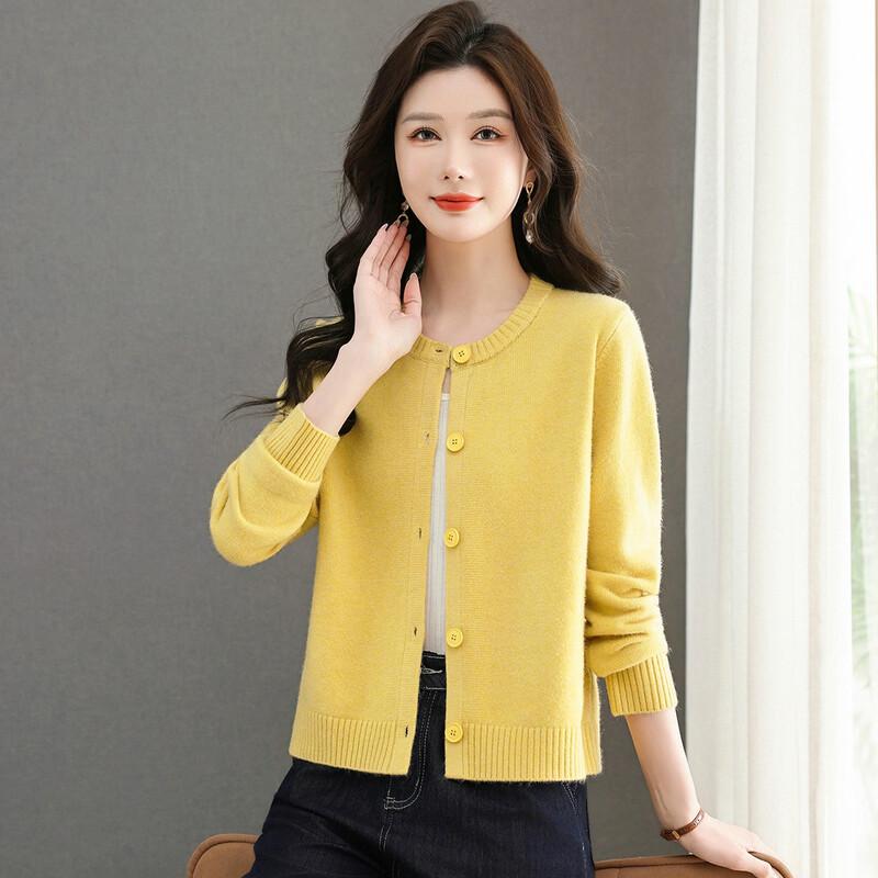SNOWFLYING Women's Spring Knit Cardigan