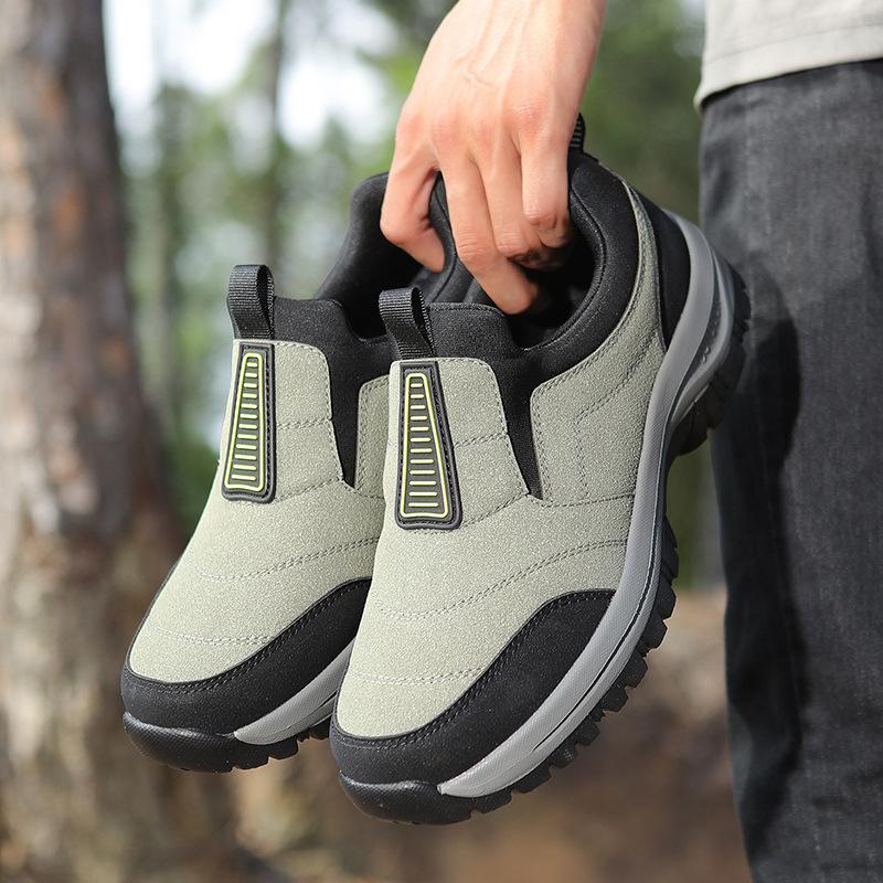 Pantofi de mers pentru vârstnici, noi de primăvară și toamnă, sporturi de agrement în aer liber, mărimi mari pentru bărbați, pantofi de alergare pentru montaniști, modă trendy