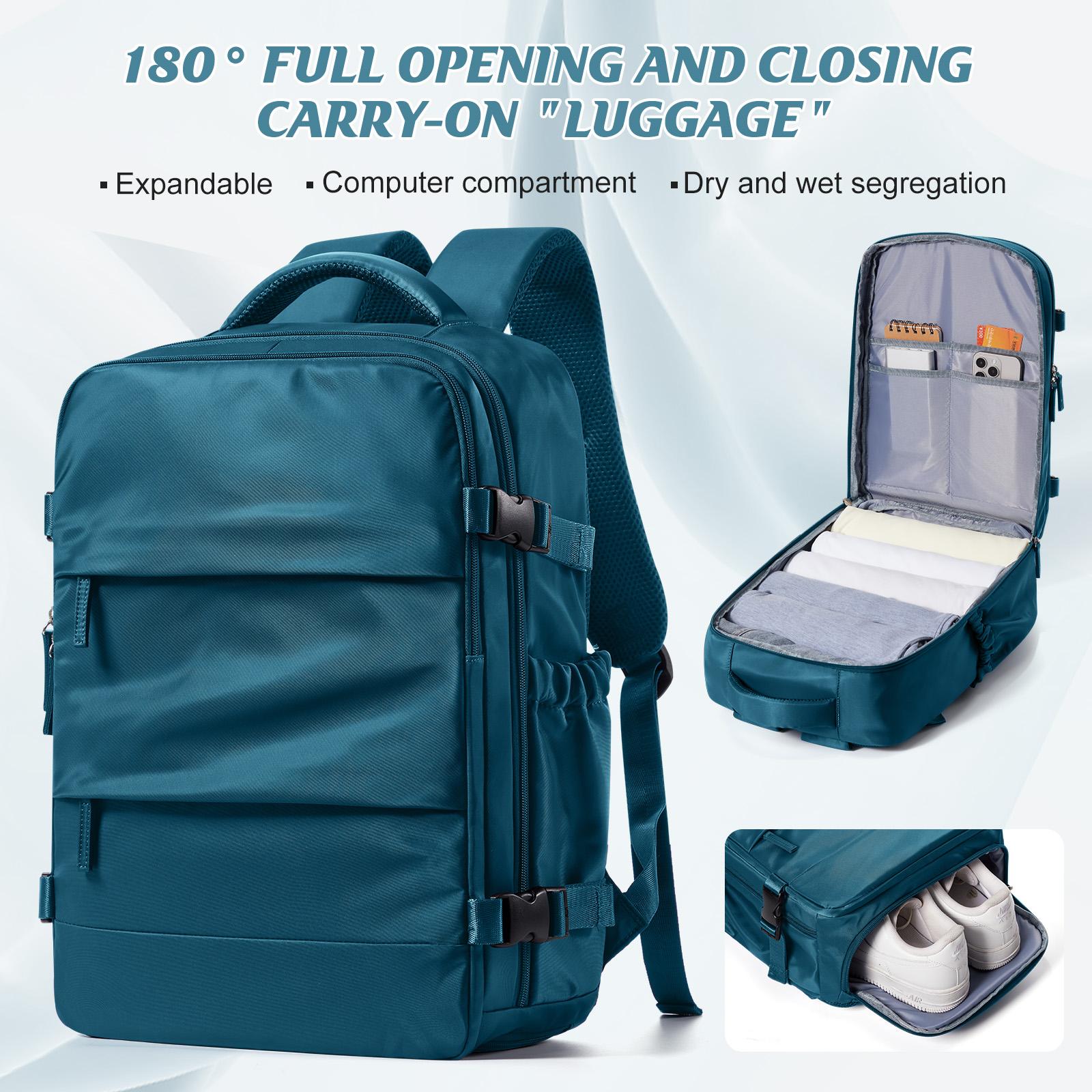 

Водонепроницаемый дорожный рюкзак для походов на открытом воздухе для мужчин и женщин, рюкзак Ryanair 40x20x25, сумка для ручной клади, сумка для ноутбука Executive павлин голубой