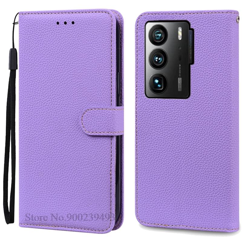For ZTE Axon 40 Ultra Case Wallet Flip Leather Case For ZTE Axon 40 Ultra Case Silicone Book Cover Coque Fundas