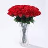 1pc Silk Rose Simulated Rose Bouquet Small Bundle Realistic Artificial Flowers DIY Floral Materials Soft Flower Bouquet