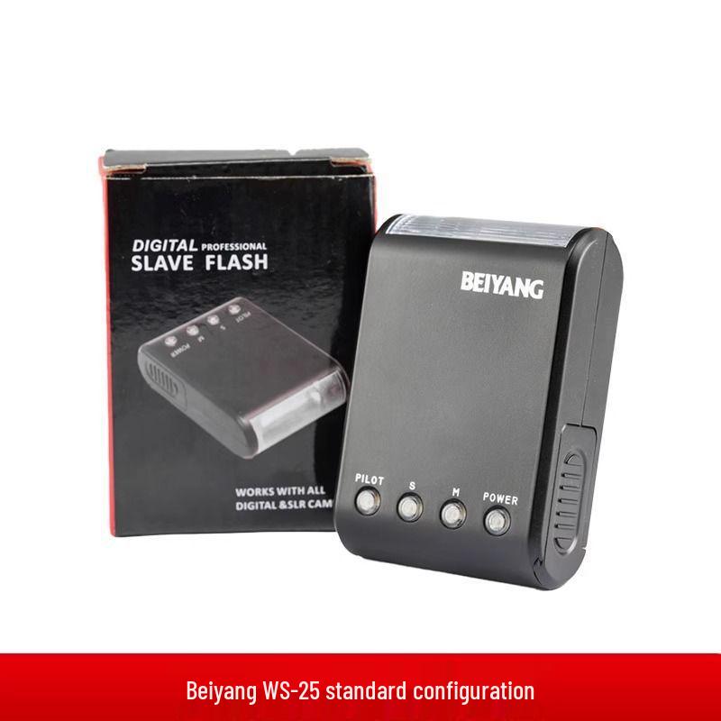 

WS-25 Мини-вспышка: Крепление «горячий башмак» для камер Canon, Nikon, Sony