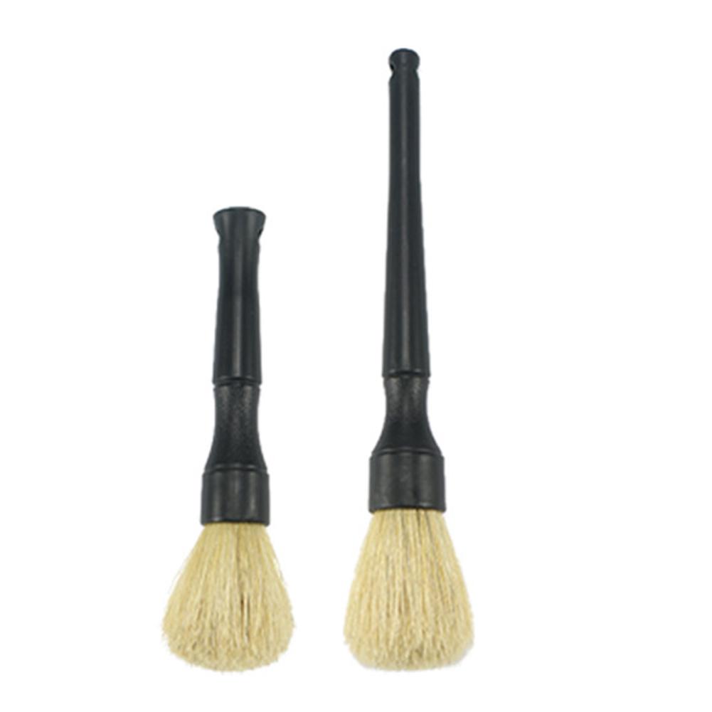 2 Stück Auto Detaillierungsset Klimaanlagenzubehör Fugenbürste Autoreinigungswerkzeuge Autowaschzubehör Auto Detaillierungsbürste