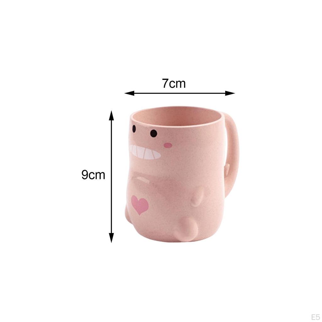 Bathroom Cup Toothbrush Durable Milk, Portable Hotel Couples Holder, Drinking for