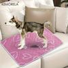 2PCS Extra Large Reusable Pet Pee Liner Non-Slip Easy Clean Mat, Machine Washable Polyester for Dogs,Rabbits,Guinea Pigs Hamster
