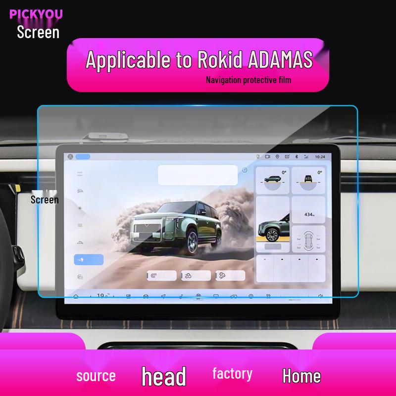 Jishi 01 Navigationsdisplay Schutzfolie für 24 Modelle - Gehärtetes Glas