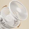 Efficient Clip On Fan with Adjustable Angle and Quiet Operation USB Rechargeable Fan Cooling Device for Home Or Gym
