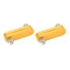 2PCS Ruler Limit Block Aluminum Alloy Accurate Adjustable Thickness Ruler Stop Fence for