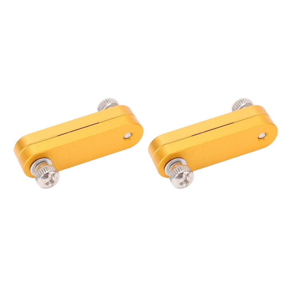 2PCS Ruler Limit Block Aluminum Alloy Accurate Adjustable Thickness Ruler Stop Fence for