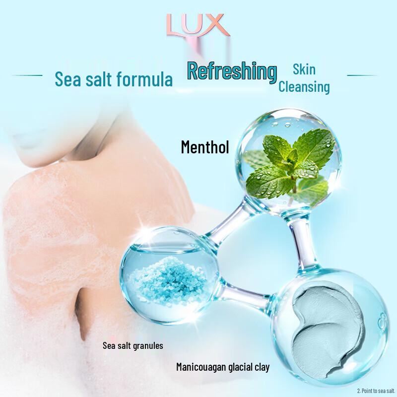 Lux Fresh Orange & Sea Salt Beauty Soap
