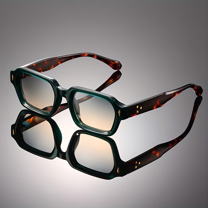 High-end retro square full-frame decorative lenses, classic, durable and versatile for both men and women