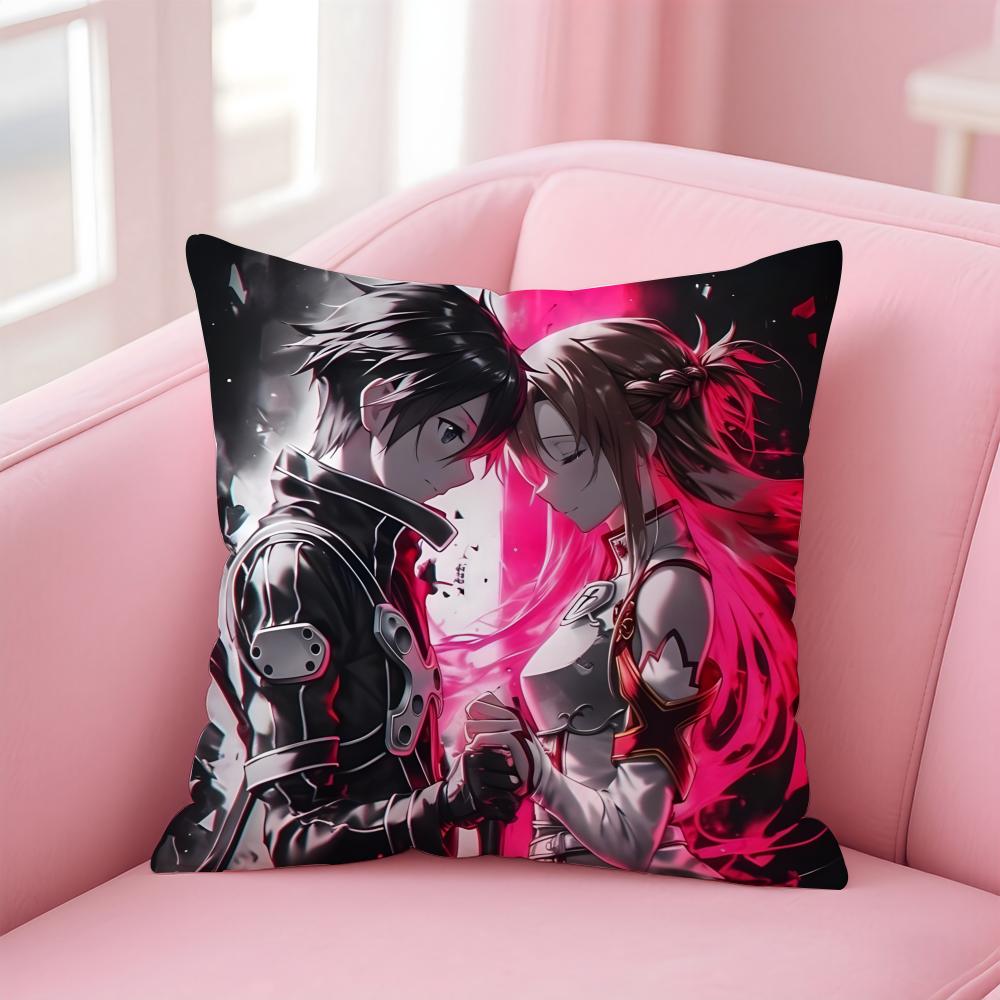 

Асуна Sword Art Online Progressive Наволочка Мягкая Дружелюбная Ткань Скрытая Молния 30X30cm