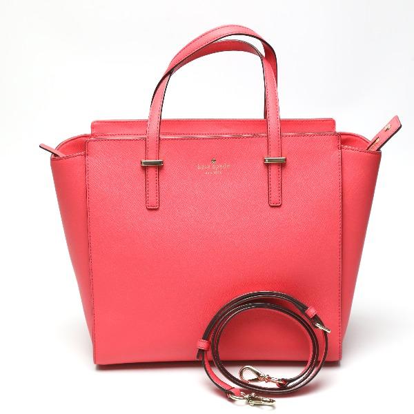 Kate Spade Tote Bag Shoulder Bag Handbag Pink Women Used