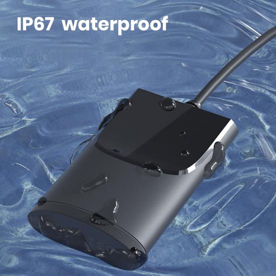 Cargador de motocicleta con soporte de expansión para espejo retrovisor, carga rápida PD USB de alta potencia de 12-24 V, adaptador de carga de teléfono universal para motocicleta, ATV, triciclo