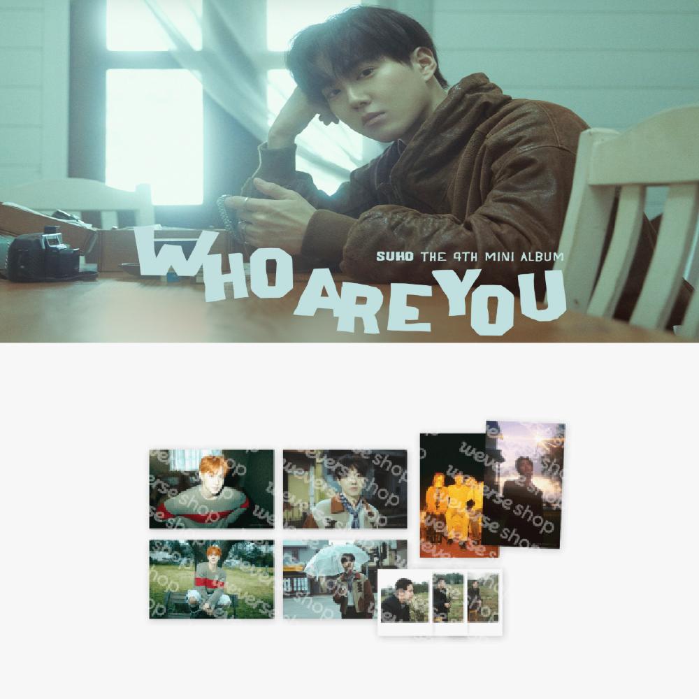 Pre-order SUHO The 4th Mini Album WHO ARE YOU Photo Set