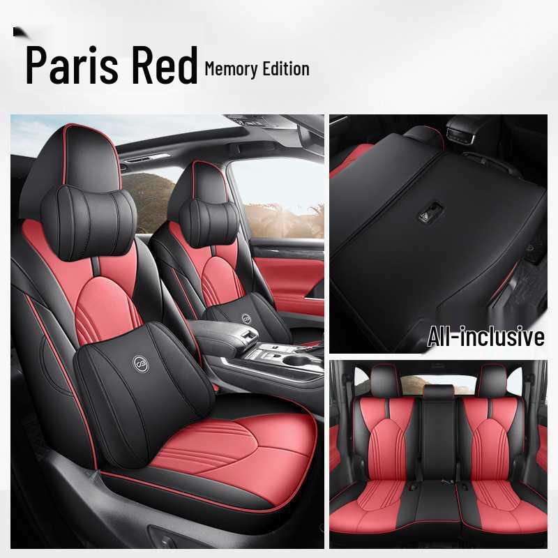 Toyota Highlander Car Seat Cushion Set: 5-Seater and 7-Seater All-Season Full Coverage Interior Accessories