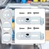 4x Dishwasher Assembly Install Kit Hardware AP4450818 Mounting Part for Dw80F600uts/AA High