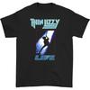 T-shirt Uomo Live Thin Lizzy Nera Unisex Tutte le Taglie S-4XL