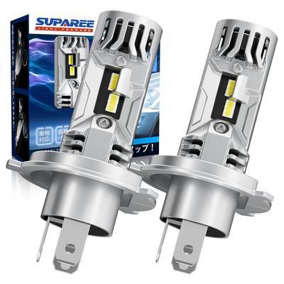 LED H4 Lumineuse SUPAREE H4 LED Inspection de Véhicule 10x pour Voitures et Halogène Triple Chaleur Silencieux Longue Durée LED Résistance au Bruit "Modèle Super" Phare,