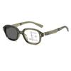 High Quality Lady Full Frame Presbyopia Glasses Outdoor Photochromic Progressive Multifocal Eyeglasses Men Blue Light Blocking Eyewear To+4.0