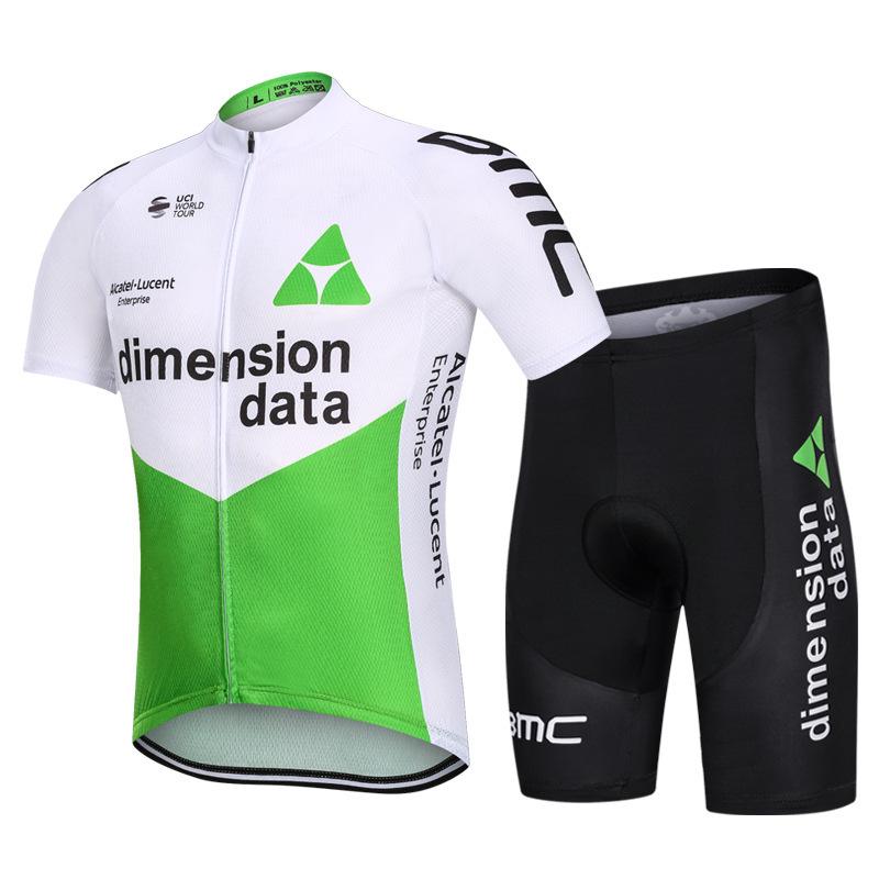 Completo da ciclismo a maniche corte, ad asciugatura rapida, abbigliamento da ciclismo traspirante