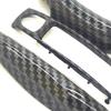 3 PCS Carbon Fiber Gloss Car Key Case For Porsche Cayenne 9ya Panamera 971 911 Macan Cover Replace Hard Shell