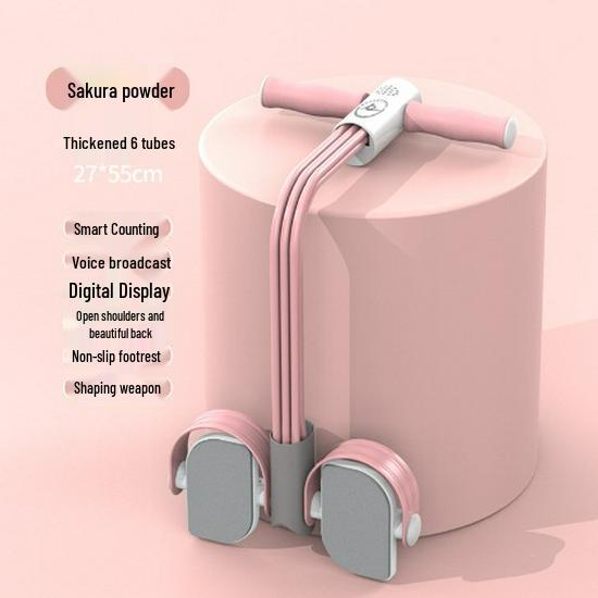 Six-Strand Multifunctional Pedal Resistance Trainer for Weight Loss