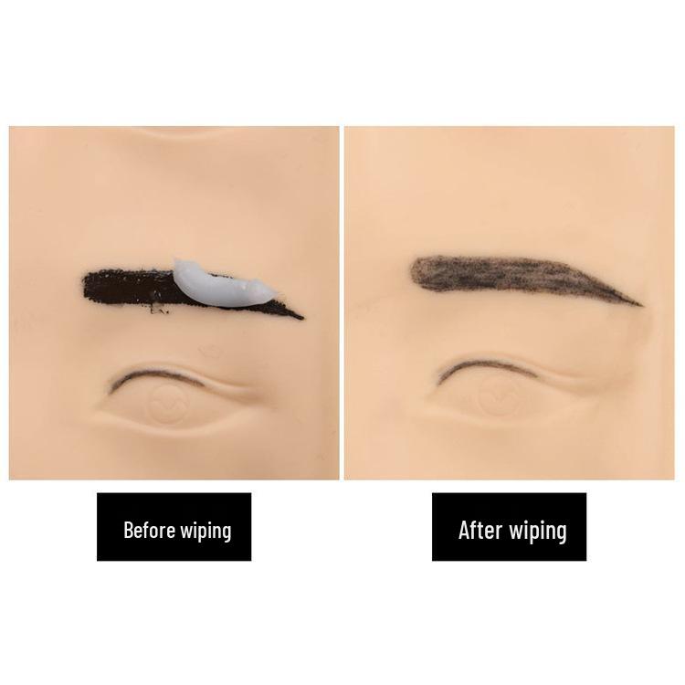 Microblading Übungshaut für Anfänger mit Abwischcreme und Reparaturstreifen