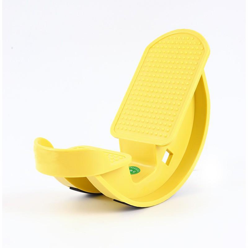 Yoga Calf Incline Board & Foot Massage Stretching Wheel Set