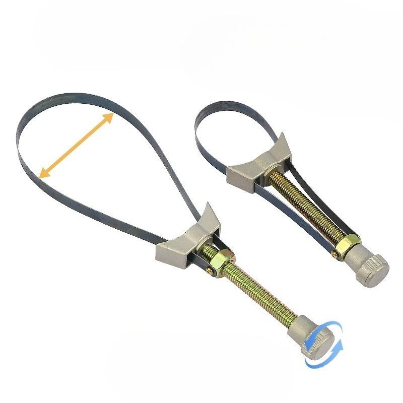 2pcs of Automotive Oil Filter Removal Tool, Adjustable from 60Mm to 120Mm in Diameter, Suitable for Various Car Models,