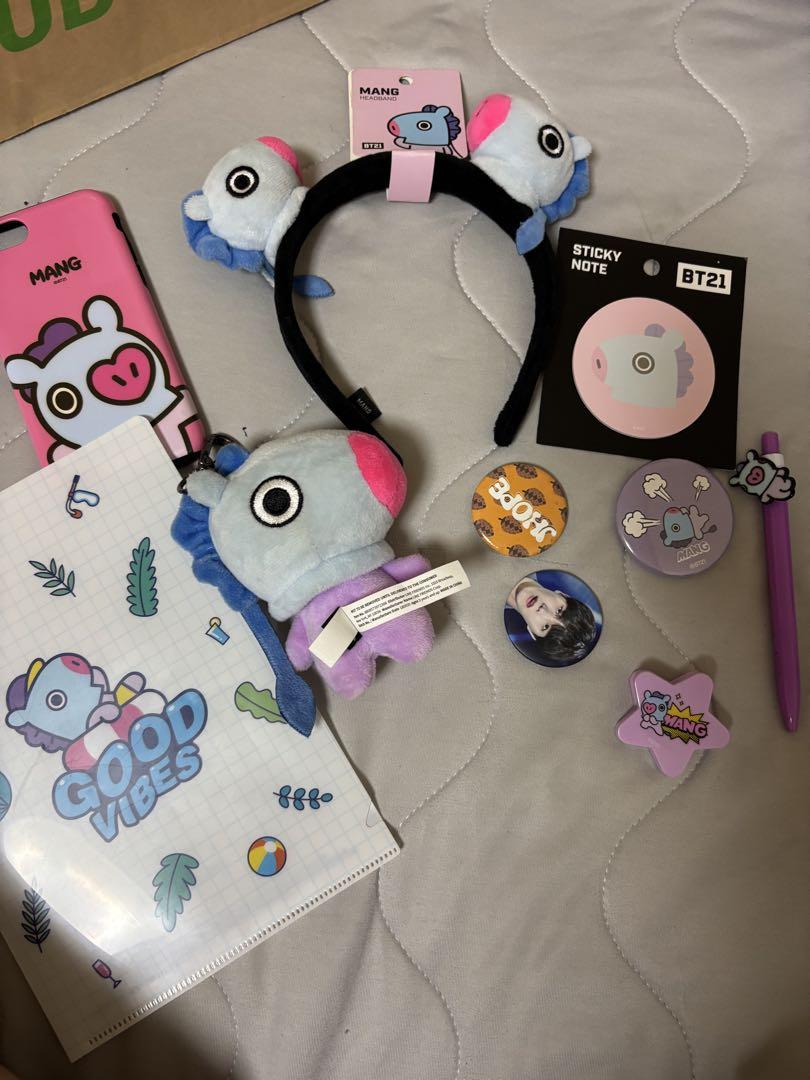 

[USED] BTS JHOPE HOSEOK MANGU MERCHANDISE