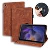 Suitable for Oppo Pad Air Flat Leather Case, Xiaomi Pad6 Retro Butterfly Embossing Bracket Protective Case