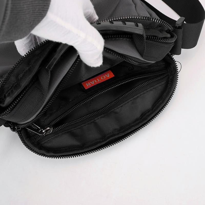 Mini Small Bag Men's Mobile Phone Bag Shoulder Crossbody Handbag Oxford Bag